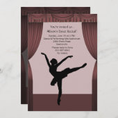 Einladung zum Vorhang Call Dance (Vorne/Hinten)