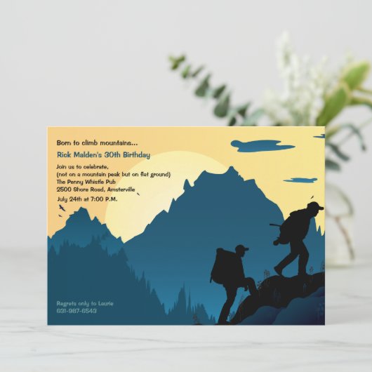 Einladung zum Wanderer (Stehend Vorderseite)