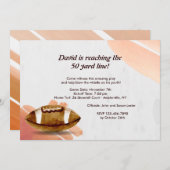 Einladung zum Wasserfarbenfußball (Vorne/Hinten)