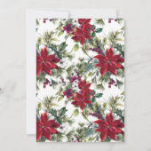 Einladung zum Weihnachtsessen (Rückseite)