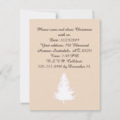 Einladung zum Weihnachtsessen (Rückseite)