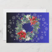 Einladung zum Weihnachtsfest (Rückseite)