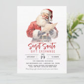 Einladung zum Weihnachtsgeheimnis (Stehend Vorderseite)