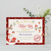 Einladung zum Weihnachtsgeschenk (Stehend vorne)