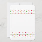 Einladung zum Weihnachtsgeschlecht (Rückseite)