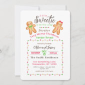 Einladung zum Weihnachtsgeschlecht (Vorderseite)