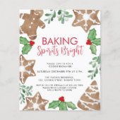 Einladung zum Weihnachtskochaustausch (Vorderseite)