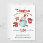 Einladung zum Weihnachtskochaustausch (Vorderseite)