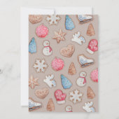 Einladung zum Weihnachtskochaustausch (Rückseite)