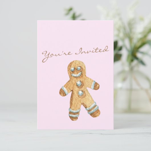 Einladung zum Weihnachtskochaustausch (Stehend Vorderseite)