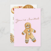 Einladung zum Weihnachtskochaustausch (Vorne/Hinten)