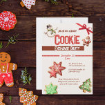 Einladung zum Weihnachtskochaustausch<br><div class="desc">Vorstellung unserer Weihnachts-Cookie-Exchange-Einladung! Ein Cookie-Austausch ist so viel Spaß und diese festliche 5 x 7" Cookie-Tauschbörse lädt Sie ein,  Ihren Gästen das Wort zu vermitteln.</div>