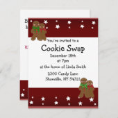 Einladung zum Weihnachtskochtausch (Vorne/Hinten)