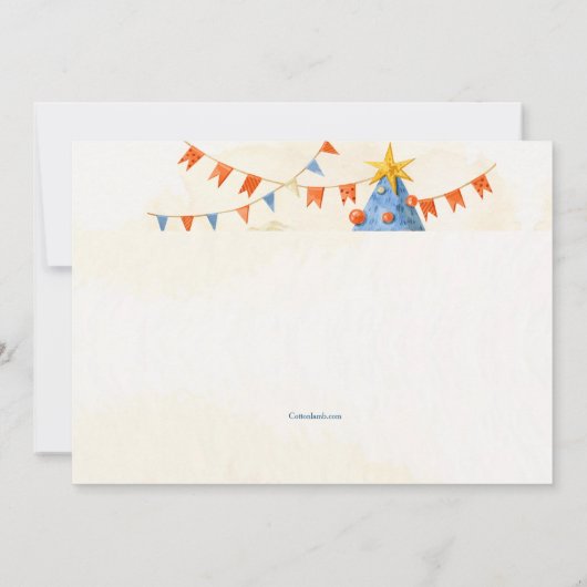 Einladung zum Weihnachtsmarkt (Rückseite)