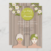 Einladung zum Wellness-Center (Vorne/Hinten)