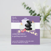 Einladung zum Wellness-Center (Stehend Vorderseite)