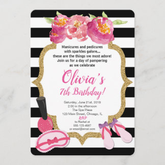 Einladung zum Wellness-Center oder Schminken