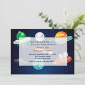 Einladung zum Weltraumabenteuer (Stehend Vorderseite)