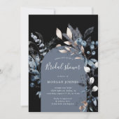 Einladung zum Winter-Blumenwettbewerb Bridal-Dusch (Vorderseite)