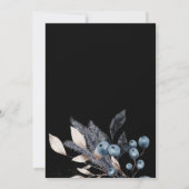 Einladung zum Winter-Blumenwettbewerb Bridal-Dusch (Rückseite)