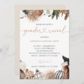 Einladung zum Winter-Geschlecht, Thema Feiertage (Vorne/Hinten)