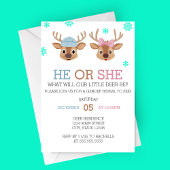 Einladung zum Winter-Hirschgeschlecht