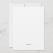 Einladung zum Winter Open House (Rückseite)