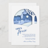 Einladung zum Winter Open House (Vorne/Hinten)