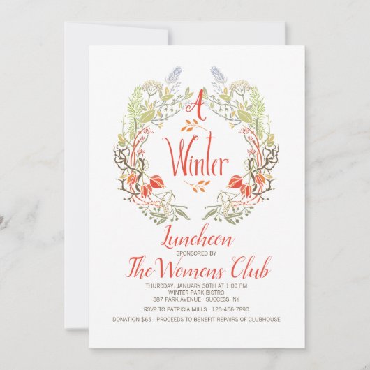 Einladung zum Winterbrand (Vorderseite)