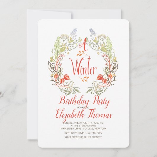 Einladung zum Winterbrand (Vorderseite)