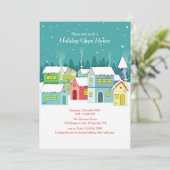 Einladung zum Winterdorf (Stehend Vorderseite)