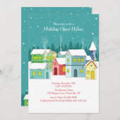 Einladung zum Winterdorf (Vorne/Hinten)