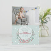 Einladung zum Winterkranz-Foto (Stehend Vorderseite)