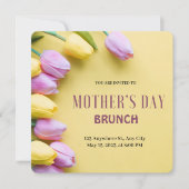 Einladung zum Yellow Modern Women's Day (Vorderseite)