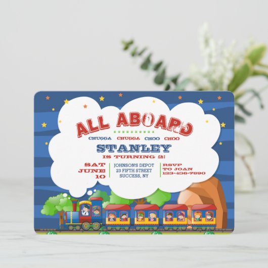 Einladung zum Zug (Stehend Vorderseite)