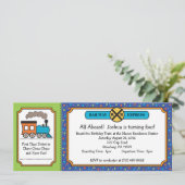 Einladung zum Zug - Dino Thomas Colors (Stehend Vorderseite)