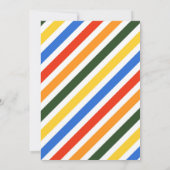 Einladung zum zweiten Geburtstag - Junge (Rückseite)