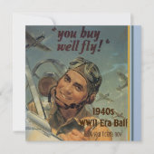 Einladung zum Zweiten Weltkrieg (Vorderseite)