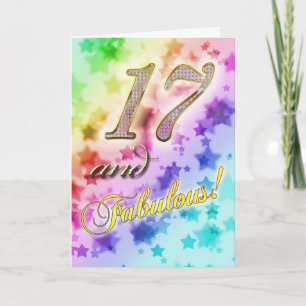Einladung zur 17. Geburtstagsfeier