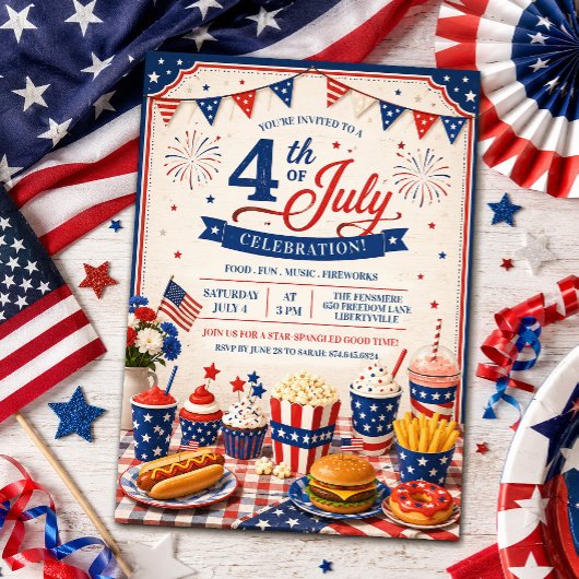 Einladung zur 4. Juli BBQ-Grillparty
