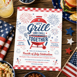 Einladung zur 4. Juli BBQ-Party