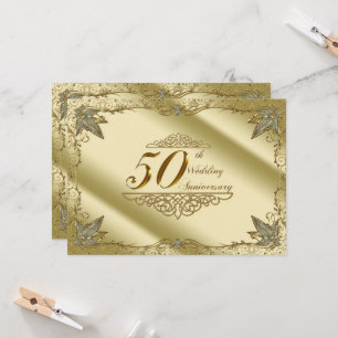Einladung zur 50. Hochzeitstag-Feier