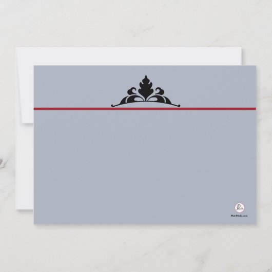 Einladung zur 60. Geburtstagsparty (Rückseite)