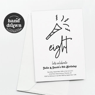 Einladung zur 8. Geburtstagsparty