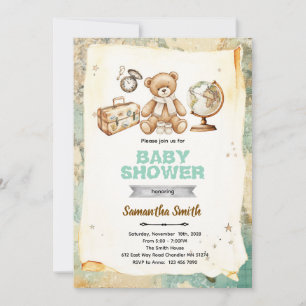 Einladung zur Abenteuer-Baby-Party