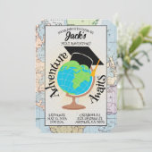 Einladung zur Abenteuerveranstaltung (Stehend Vorderseite)