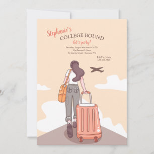 Einladung zur Abschlussparty für Mädchen