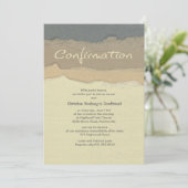 Einladung zur Abschlussprüfung (Stehend Vorderseite)