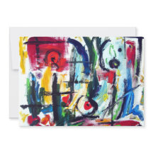 Einladung zur abstrakten Farbrauschen