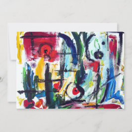 Einladung zur abstrakten Farbrauschen